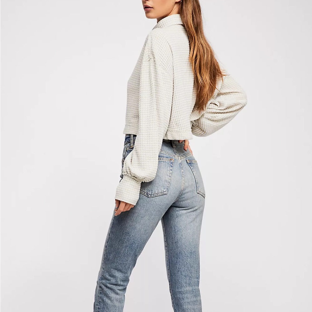 Free People Light Blue Skinny Jeans - Picture 10 of 11